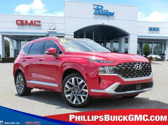 HYUNDAI SANTA FE 2021 5NMS54AL3MH372626 image